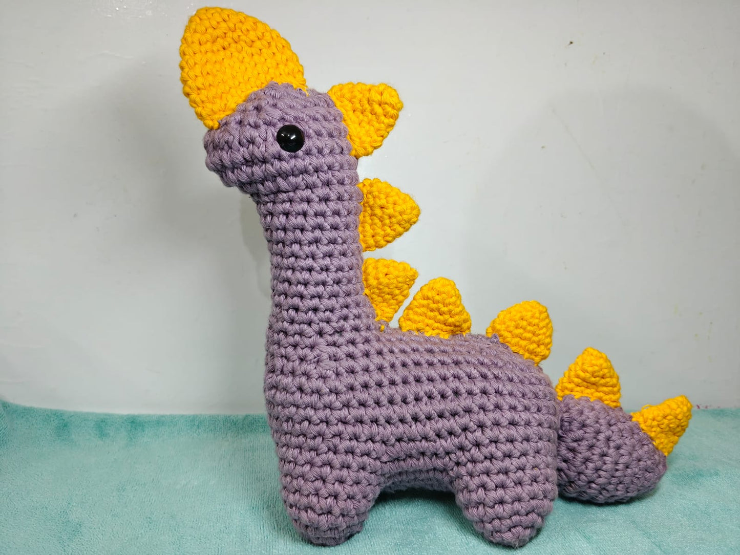crochet dinosaur