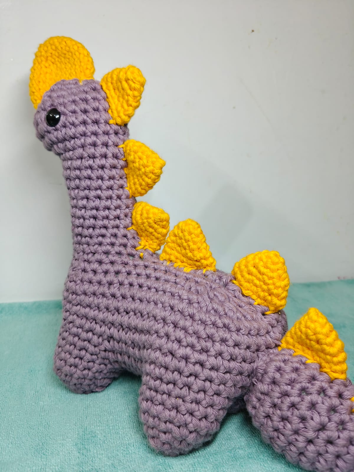 crochet dinosaur