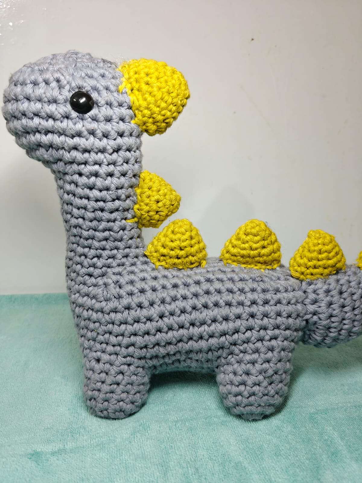 crochet dinosaur