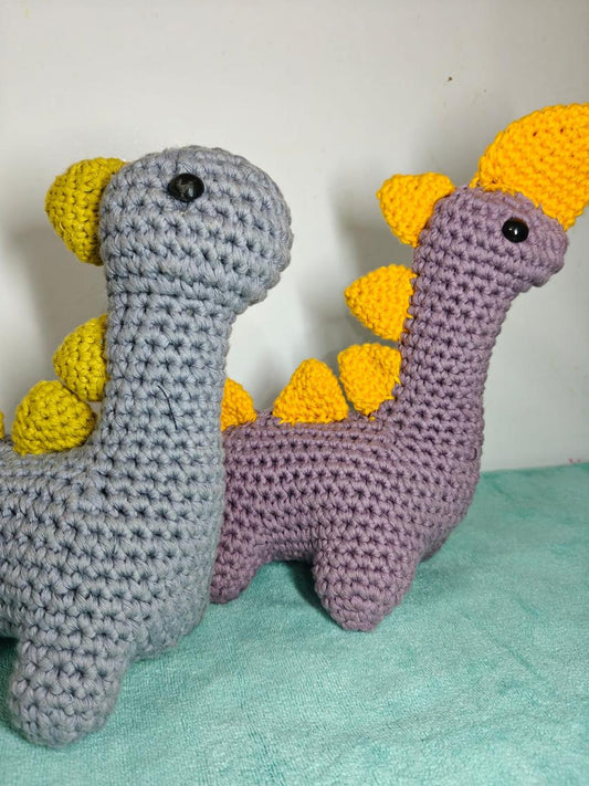 crochet dinosaur