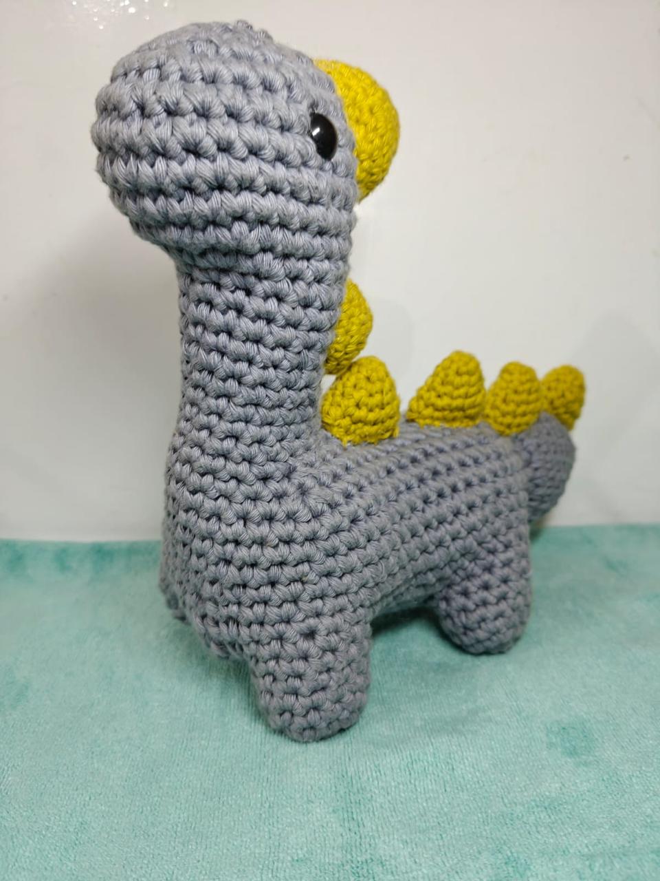 crochet dinosaur